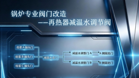 维替（W&T）减温水调节阀：精准控温，护航锅炉稳定运行